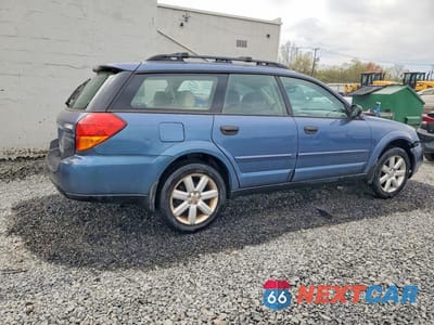 Trzecie zdjęcie samochodu z tyłu: 2006 SUBARU LEGACY OUTBACK 2.5I VIN:4S4BP61C367356521 - miniatura
