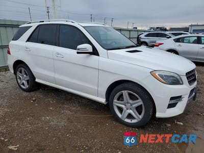 Czwarte zdjęcie samochodu z boku: 2014 MERCEDES-BENZ ML 350 4MATIC VIN:4JGDA5HB7EA295726 - miniatura