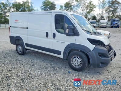 Czwarte zdjęcie samochodu z boku: 2024 RAM PROMASTER 1500 DELIVERY VAN VIN:3C6LRVAG6RE144692 - miniatura