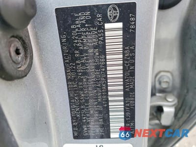 Zdjęcie 12 z 12 samochodu: 2023 TOYOTA CAMRY LE VIN:4T1R11AK5PU747666 - miniatura