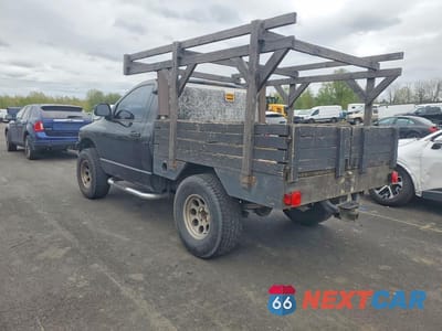 Drugie zdjęcie samochodu z przodu: 2003 DODG RAM 1500 FLATBED TRUCK VIN:1D7HU16D73J610621 - miniatura
