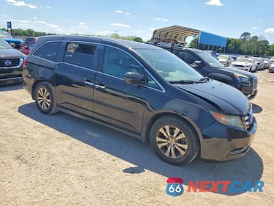 Czwarte zdjęcie samochodu z boku: 2015 HONDA ODYSSEY EXL VIN:5FNRL5H60FB014298 - miniatura