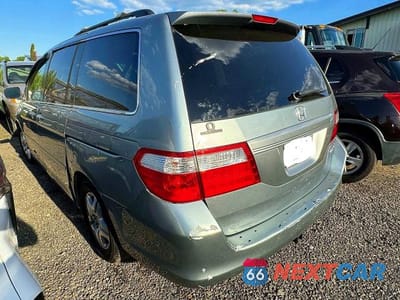 Trzecie zdjęcie samochodu z tyłu: 2005 HONDA ODYSSEY EX VIN:5FNRL38425B085634 - miniatura