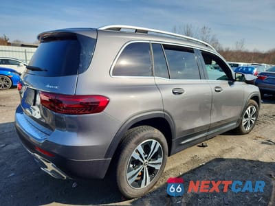 Trzecie zdjęcie samochodu z tyłu: 2026 MERCEDES-BENZ GLB 250 4MATIC VIN:W1N4M4HB9TW437749 - miniatura