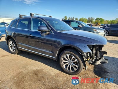 Czwarte zdjęcie samochodu z boku: 2016 AUDI Q5 PREMIUM PLUS VIN:WA1L2AFP4GA098546 - miniatura