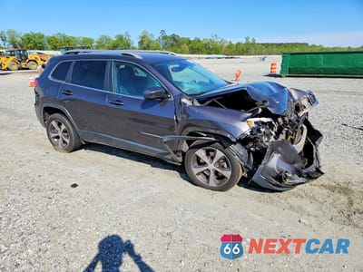 Czwarte zdjęcie samochodu z boku: 2019 JEEP CHEROKEE LIMITED VIN:1C4PJLDB8KD170112 - miniatura