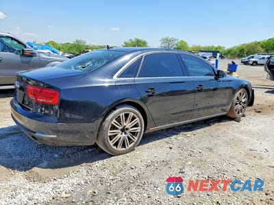 Trzecie zdjęcie samochodu z tyłu: 2011 AUDI A8 L QUATTRO VIN:WAURVAFD4BN028122 - miniatura
