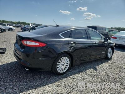 Trzecie zdjęcie samochodu z tyłu: 2015 FORD FUSION SE HYBRID VIN:3FA6P0LU7FR144566 - miniatura