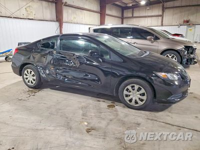 Czwarte zdjęcie samochodu z boku: 2013 HONDA CIVIC LX VIN:2HGFG3B56DH515023 - miniatura