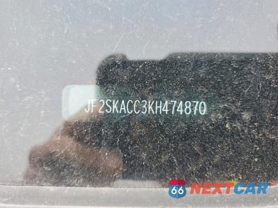 Zdjęcie 13 z 13 samochodu: 2019 SUBARU FORESTER VIN:JF2SKACC3KH474870 - miniatura