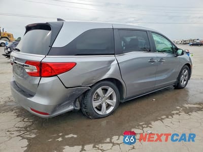 Trzecie zdjęcie samochodu z tyłu: 2019 HONDA ODYSSEY EXL VIN:5FNRL6H74KB127907 - miniatura