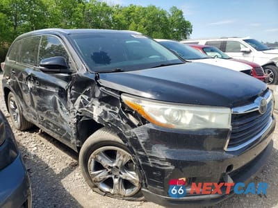 Czwarte zdjęcie samochodu z boku: 2015 TOYOTA HIGHLANDER LIMITED VIN:5TDDKRFH7FS173503 - miniatura