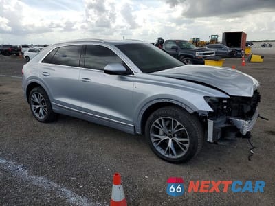 Czwarte zdjęcie samochodu z boku: 2021 AUDI Q8 PRESTIGE S-LINE VIN:WA1FVAF19MD029717 - miniatura