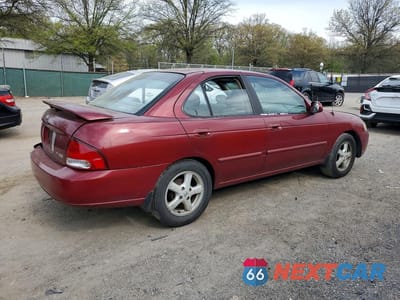 Trzecie zdjęcie samochodu z tyłu: 2003 NISSAN SENTRA XE VIN:3N1CB51DX3L712905 - miniatura