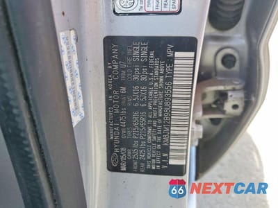 Zdjęcie 13 z 13 samochodu: 2008 HYUNDAI TUCSON GLS VIN:KM8JM12B98U893556 - miniatura