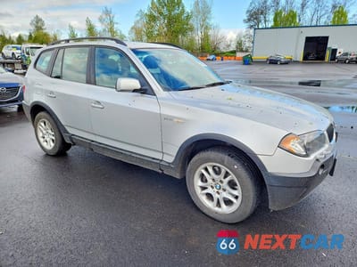 Czwarte zdjęcie samochodu z boku: 2004 BMW X3 2.5I VIN:WBXPA73414WB21230 - miniatura