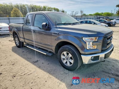 Czwarte zdjęcie samochodu z boku: 2017 FORD F150 SUPER CAB VIN:1FTEX1EP5HFA79994 - miniatura