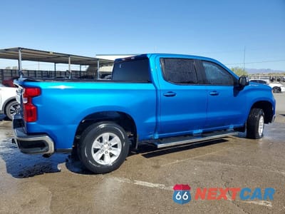 Trzecie zdjęcie samochodu z tyłu: 2023 CHEVROLET SILVERADO C1500 LT VIN:3GCPACEKXPG256045 - miniatura