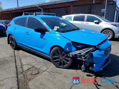 Czwarte zdjęcie samochodu z boku: 2024 SUBARU IMPREZA RS VIN:JF1GUHHC7R8230607 - miniatura