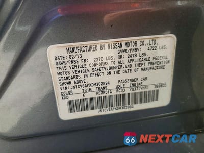 Zdjęcie 12 z 12 samochodu: 2013 INFINITI G37 SEDAN JOURNEY VIN:JN1CV6APXDM302894 - miniatura