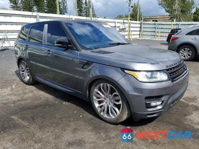 Czwarte zdjęcie samochodu z boku: 2016 LAND ROVER RANGE ROVER SPORT SC VIN:SALWR2EF6GA555444 - miniatura