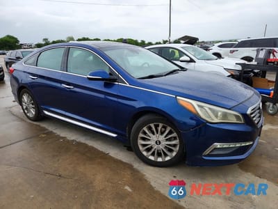 Czwarte zdjęcie samochodu z boku: 2015 HYUNDAI SONATA LIMITED VIN:5NPE34AF5FH070998 - miniatura