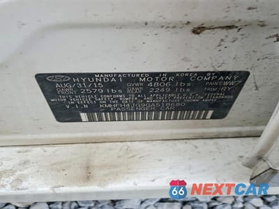Zdjęcie 12 z 12 samochodu: 2016 HYUNDAI AZERA LIMITED VIN:KMHFH4JG9GA518680 - miniatura