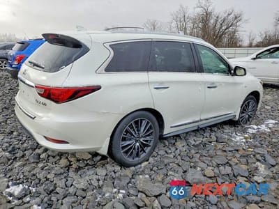 Trzecie zdjęcie samochodu z tyłu: 2017 INFINITI QX60 BASE VIN:5N1DL0MM1HC509221 - miniatura