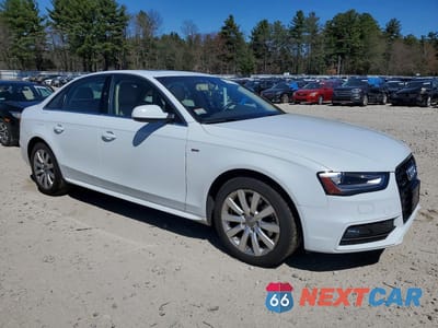 Czwarte zdjęcie samochodu z boku: 2015 AUDI A4 PREMIUM VIN:WAUBFAFLXFN018979 - miniatura