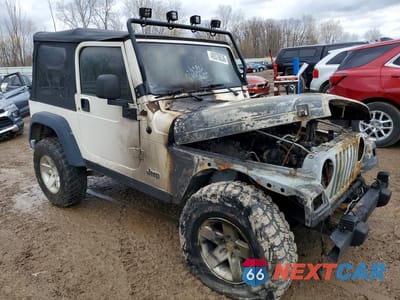 Czwarte zdjęcie samochodu z boku: 2003 JEEP WRANGLER / TJ RUBICON VIN:1J4FA69SX3P365662 - miniatura