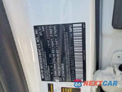 Zdjęcie 13 z 13 samochodu: 2021 MERCEDES-BENZ GLE 350 VIN:4JGFB4JB1MA527018 - miniatura