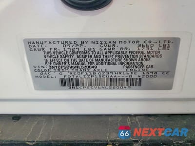 Zdjęcie 12 z 12 samochodu: 2022 NISSAN KICKS SV- R & D- CLN TITLE- PRI FLEET VIN:3N1CP5CV6NL520049 - miniatura