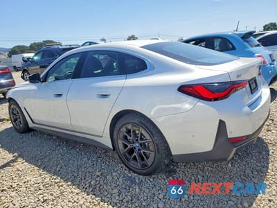 Drugie zdjęcie samochodu z przodu: 2024 BMW I4 EDRIVE 35 VIN:WBY43AW0XRFR71893 - miniatura
