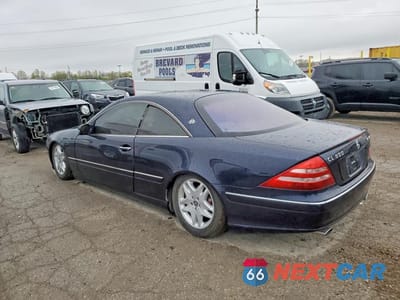 Drugie zdjęcie samochodu z przodu: 2002 MERCEDES-BENZ CL 500 VIN:WDBPJ75J72A020814 - miniatura