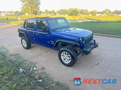 2018 JEEP WRANGLER UNLIMITED SPORT 1C4HJXDG5JW273787 - główne zdjęcie licytacji z USA - miniatura