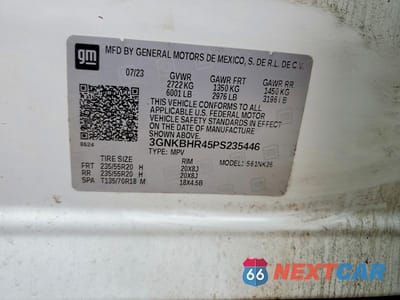Zdjęcie 14 z 14 samochodu: 2023 CHEVROLET BLAZER 2LT VIN:3GNKBHR45PS235446 - miniatura