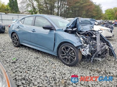 Czwarte zdjęcie samochodu z boku: 2024 NISSAN SENTRA SR VIN:3N1AB8DV1RY390812 - miniatura