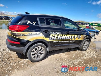 Trzecie zdjęcie samochodu z tyłu: 2015 KIA SPORTAGE LX VIN:KNDPBCAC6F7731227 - miniatura