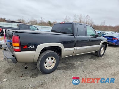 Trzecie zdjęcie samochodu z tyłu: 2002 GMC NEW SIERRA K1500 VIN:2GTEK19T121406783 - miniatura