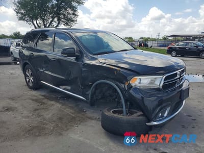 Czwarte zdjęcie samochodu z boku: 2016 DODGE DURANGO LIMITED VIN:1C4RDHDG8GC352849 - miniatura