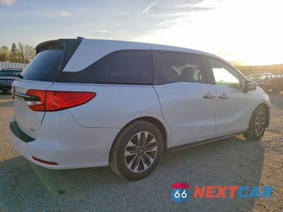 Trzecie zdjęcie samochodu z tyłu: 2022 HONDA ODYSSEY EXL VIN:5FNRL6H72NB013070 - miniatura