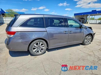 Trzecie zdjęcie samochodu z tyłu: 2014 HONDA ODYSSEY TOURING VIN:5FNRL5H97EB041894 - miniatura