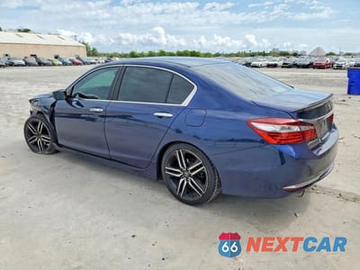 Drugie zdjęcie samochodu z przodu: 2017 HONDA ACCORD SPORT VIN:1HGCR2F66HA153385 - miniatura