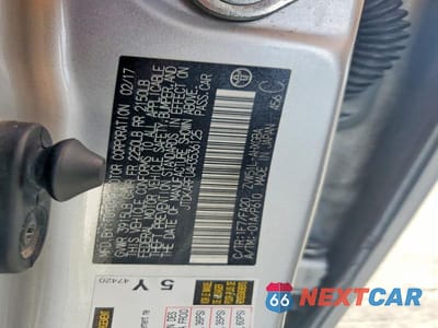 Zdjęcie 12 z 12 samochodu: 2017 TOYOTA PRIUS THREE VIN:JTDKARFU4H3536125 - miniatura