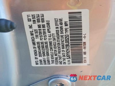 Zdjęcie 13 z 13 samochodu: 2011 HONDA ELEMENT EX VIN:5J6YH2H72BL005253 - miniatura