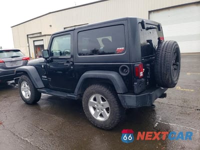 Drugie zdjęcie samochodu z przodu: 2014 JEEP WRANGLER SPORT VIN:1C4AJWAG0EL100461 - miniatura