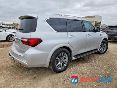Trzecie zdjęcie samochodu z tyłu: 2020 INFINITI QX80 LUXE VIN:JN8AZ2NE9L9255177 - miniatura