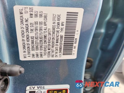Zdjęcie 12 z 12 samochodu: 2015 HONDA CR-V LX VIN:2HKRM3H33FH559887 - miniatura