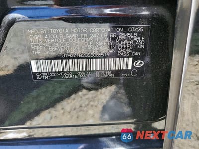 Zdjęcie 12 z 12 samochodu: 2025 LEXUS IS 350 F SPORT VIN:JTHGZ1B20S5086519 - miniatura