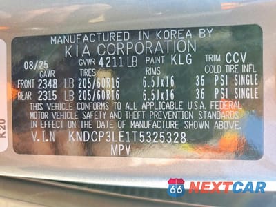 Zdjęcie 14 z 14 samochodu: 2026 KIA NIRO LX VIN:KNDCP3LE1T5325328 - miniatura